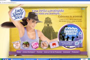 Promoción y campaña online Lady Speed - Manoinvisible